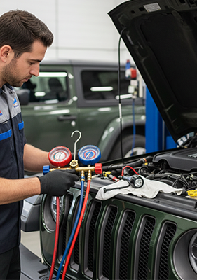 Jeep AC repair in Dubai